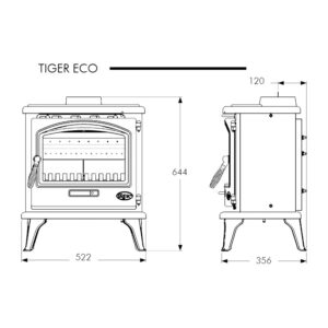 Alternative view of Tiger Eco Stove