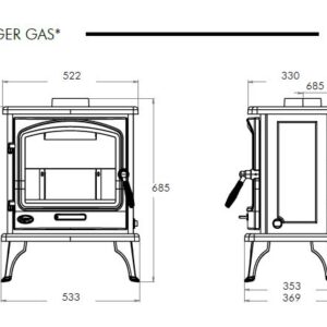 Alternative view of Tiger Gas Stove