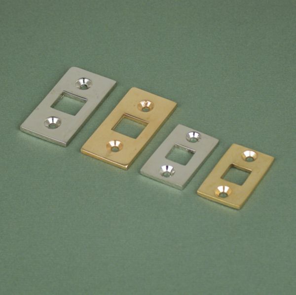 Location Plate in Brass or Nickel - Available in Two Sizes