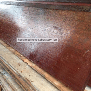 Reclaimed Iroko Laboratory Top