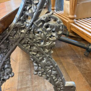 Victorian Gothic Revival Cast Iron Bench