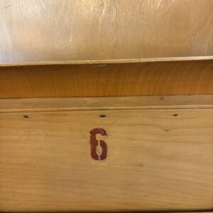 Mid Century Beech and Ply Blonde Cinema Seats