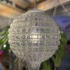 Czech Textured Glass Pendant