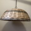 LIP146 20th century rustic rattan lightshade