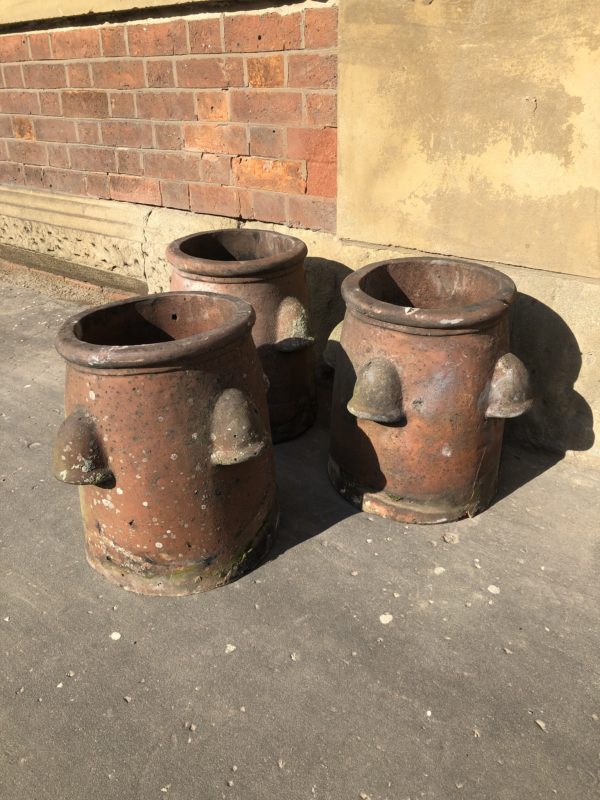 Victorian Terracotta chimney pots