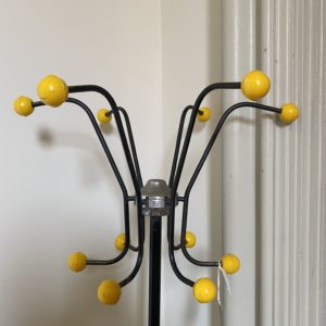 Mid Century metal and plastic hall stand