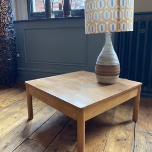 Mid century Ercol coffee table .