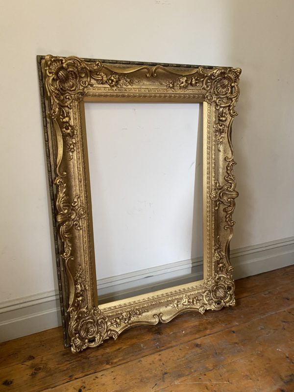 Huge Ornate Gold Picture Frames