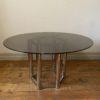 Arkana Upholstered and chrome 70's dining chair