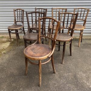 Alternative view of Early 20th Century Bentwood Cafe Chairs