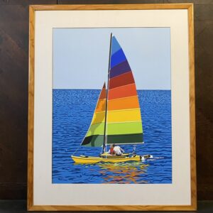 Painting of Yacht