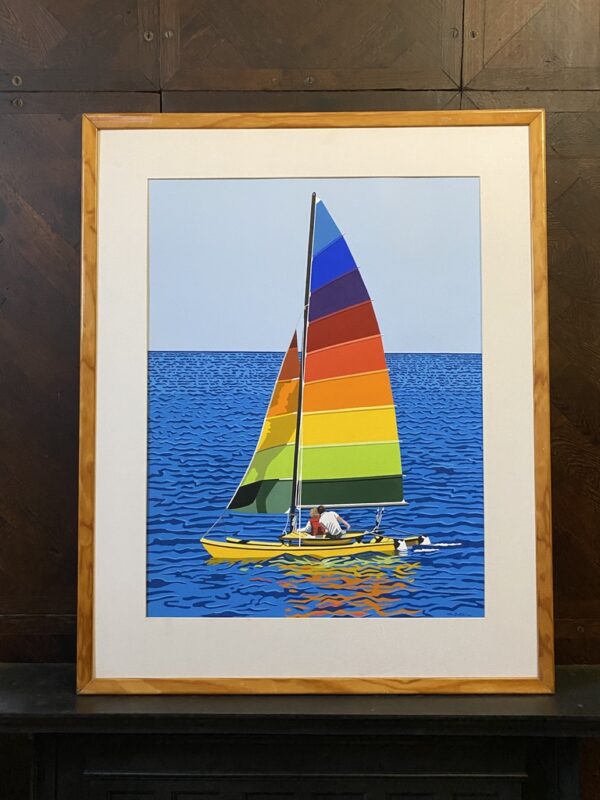 Painting of Yacht
