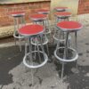 Mid Century Style Sputnik Stools