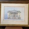 Classical Architectural Print of Grand Building