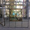 Art Nouveau Leaded Glass Window