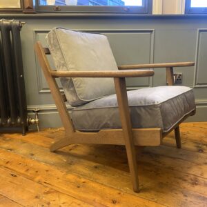 Alternative view of Mid Century Hans Wegner Style Lounge Chairs