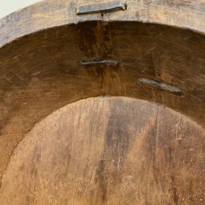 Alternative view of Vintage Teak Indian Rustic Bowl