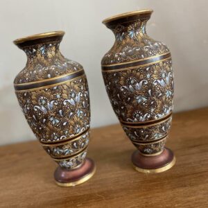 Victorian Hand Painted Vase