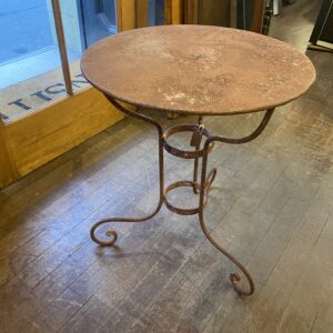 19th Century Portuguese Wrought Iron Outdoor Table