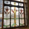 Art Nouveau Style Leaded Glass Windows