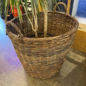 Alternative view of Mid Century Large Woven Basket