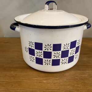 Mid Century Enamelled Bread Bin