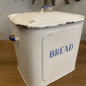 Mid Century Enamelled Bread Bin