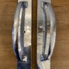 Pair of Art Deco Brass Pull Handles