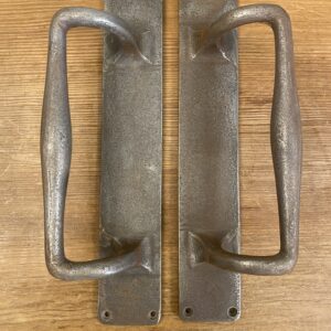 Pair of Victorian Style Cast Iron Pull Handles