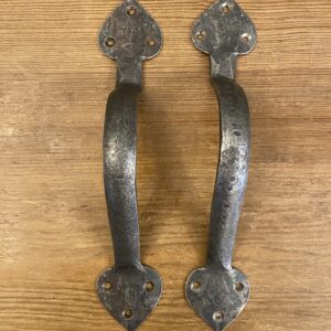 Pair of Arts and Crafts Hand Forged Pull Handle