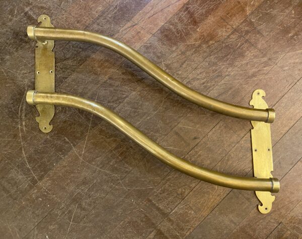 Victorian Style Brass Push/Pull Door Handles