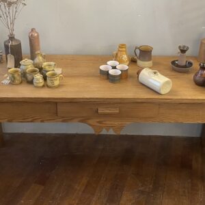 Victorian Pitch Pine Altar Table