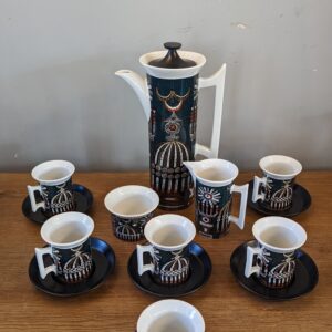 Mid Century Portmeirion ‘Magic City’ Coffee Set