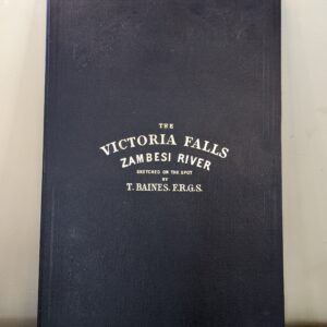 Alternative view of Victorian Illustrated Book of the Victoria Falls Zambezi River