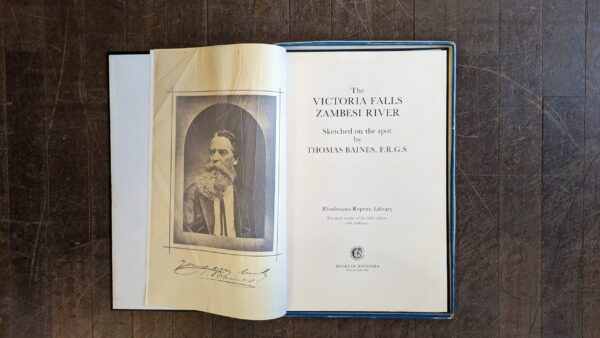 Victorian Illustrated Book of the Victoria Falls Zambezi River