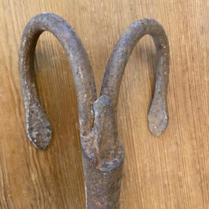 Alternative view of Victorian Cast Iron Grappling Hook