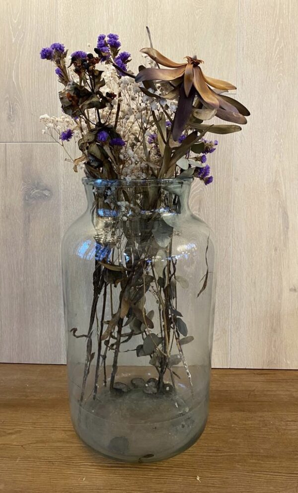 Contemporary Recycled Glass Vase