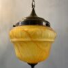 Empire Style Turned Wood Table Lamps