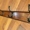 Vintage 4 Hook Coat Rack