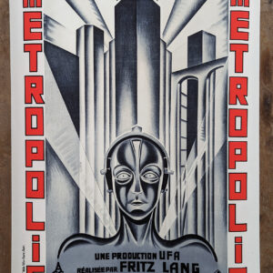 Art Deco Style 'Metropolis' Film Poster