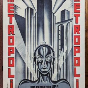 Art Deco Style ‘Metropolis’ Film Poster