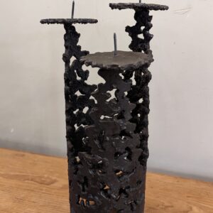 Contemporary 3 Stem Brutalist Lamp