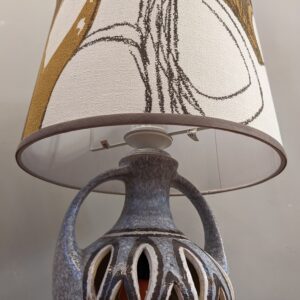 Alternative view of Mid Century Pottery Table Lamp