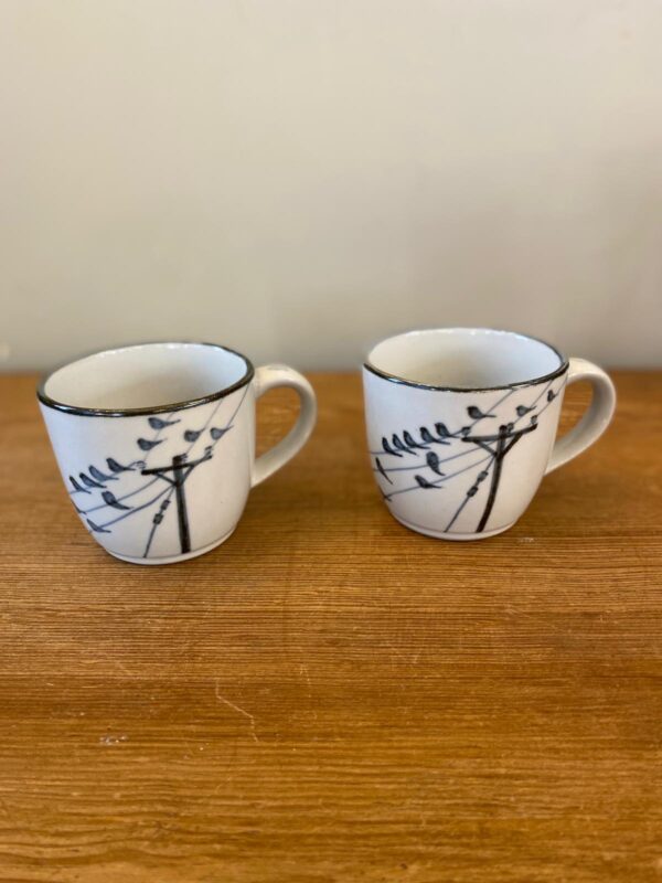 Highland Stoneware Hand Painted Mugs