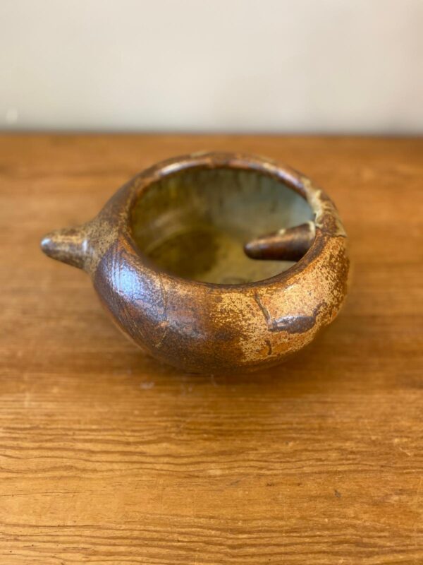 Highland Stoneware Hand Painted Poke Bowl