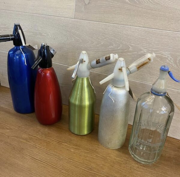 Vintage Soda Syphon Bottles