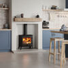 County 5 Wide Multi-Fuel Stove