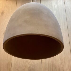 Alternative view of Contemporary Stoneware Pendant with Decorative Chain