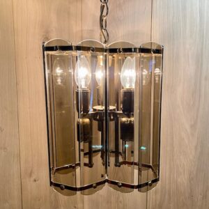 Mid Century Italian Glass Pendant