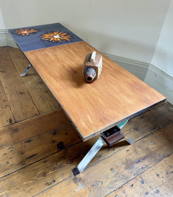 Mid Century Tiled Topped Coffee Table